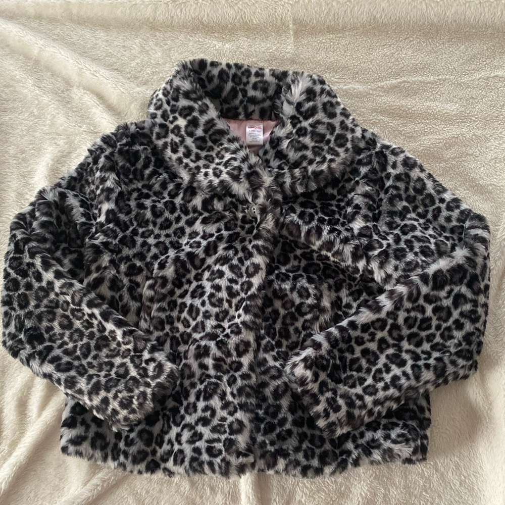 Faux Fur Shell Jacket - Picture 2 of 5